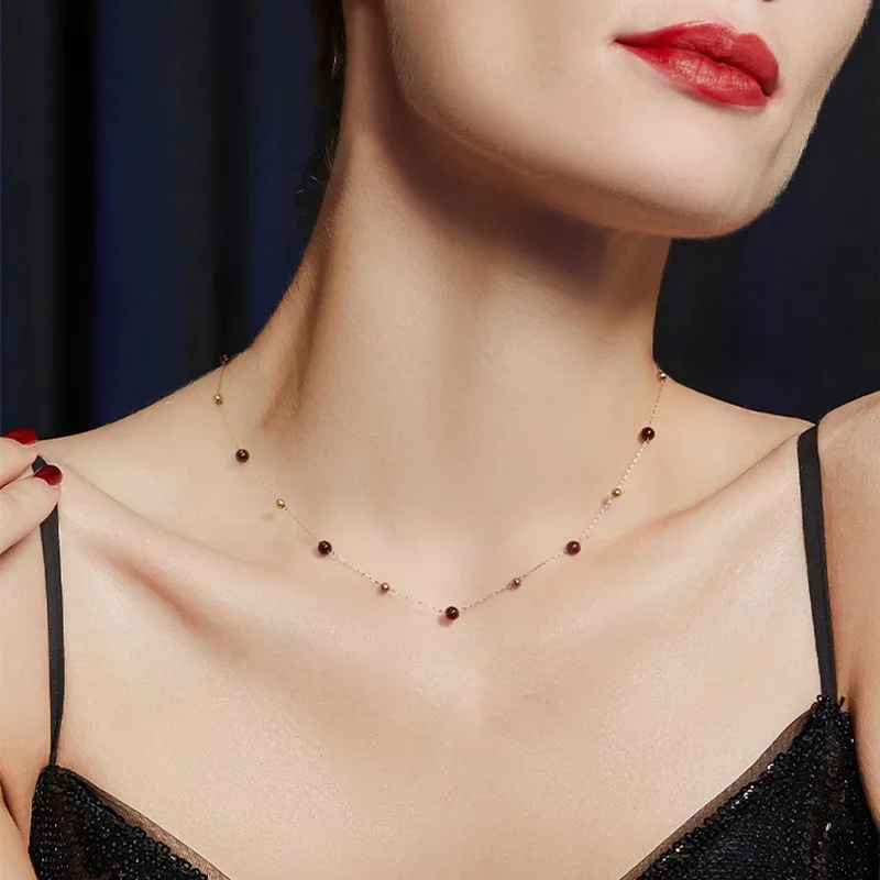 Parure Collier + Bracelet Delphine