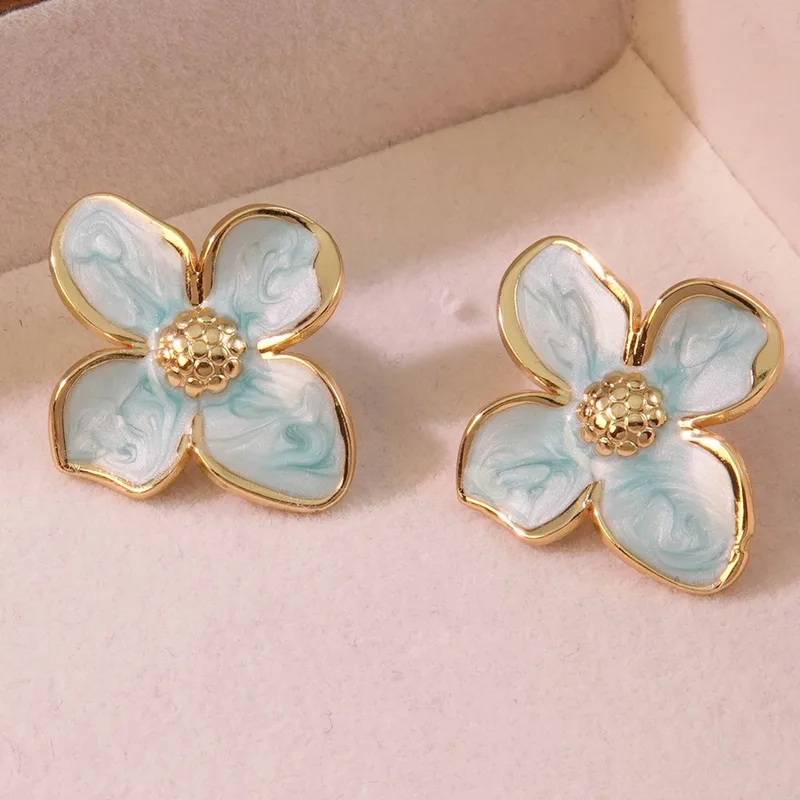 Boucles d'oreilles Fleur