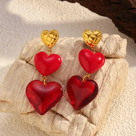 Boucles d'oreilles Amour