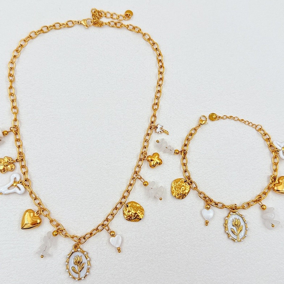 Parure collier et bracelet