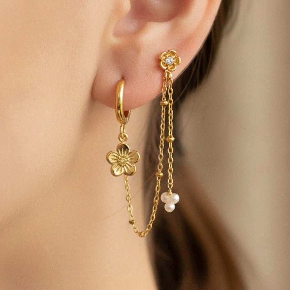 Boucles d'oreilles Cathy