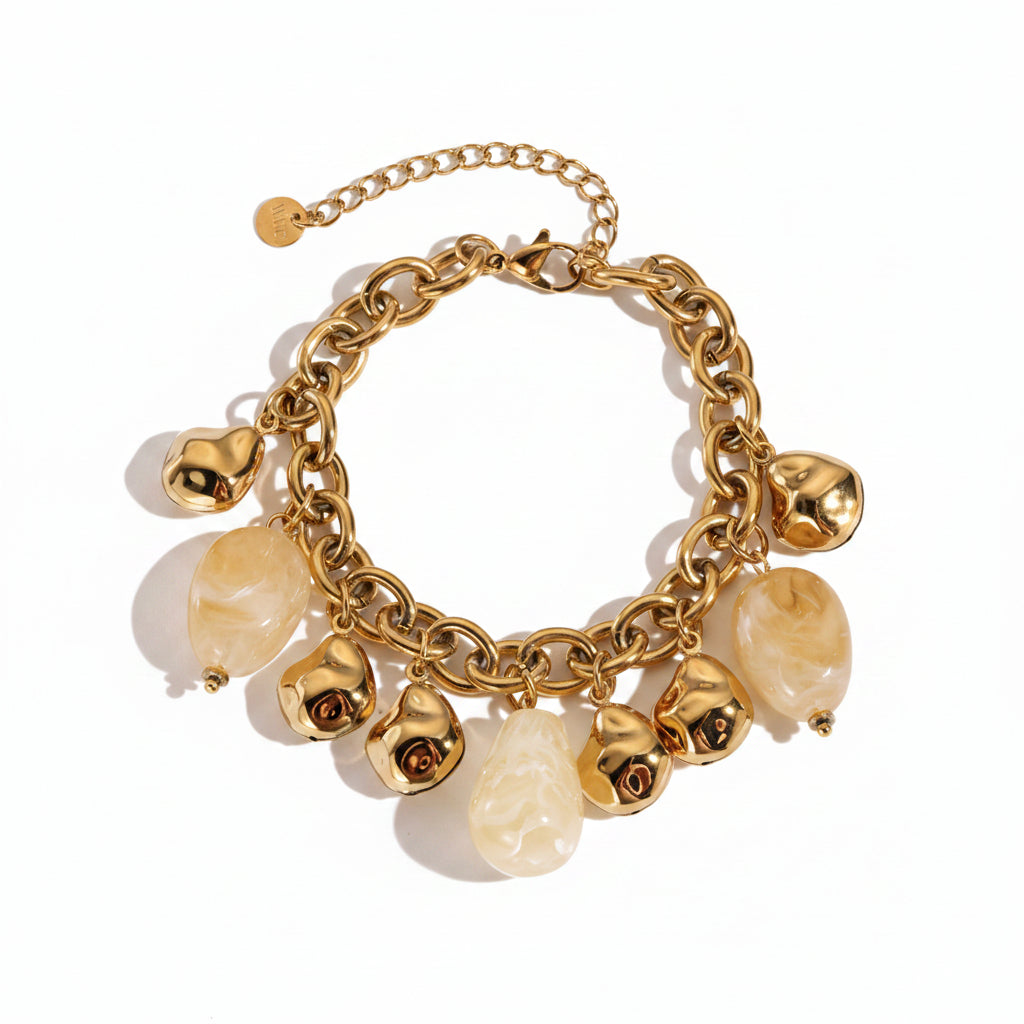 Bracelet Nacré blanc