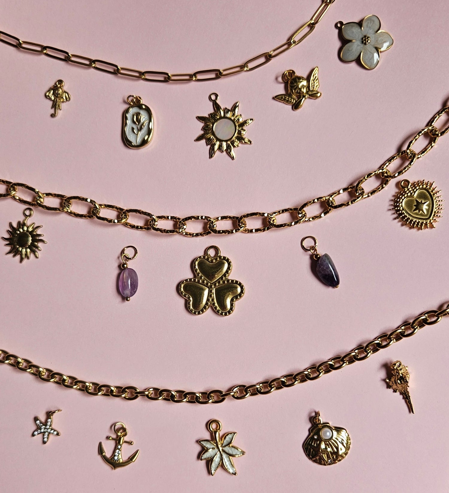 Personnalisations et charms