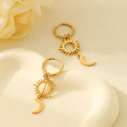 Boucles d'oreilles Éclipse