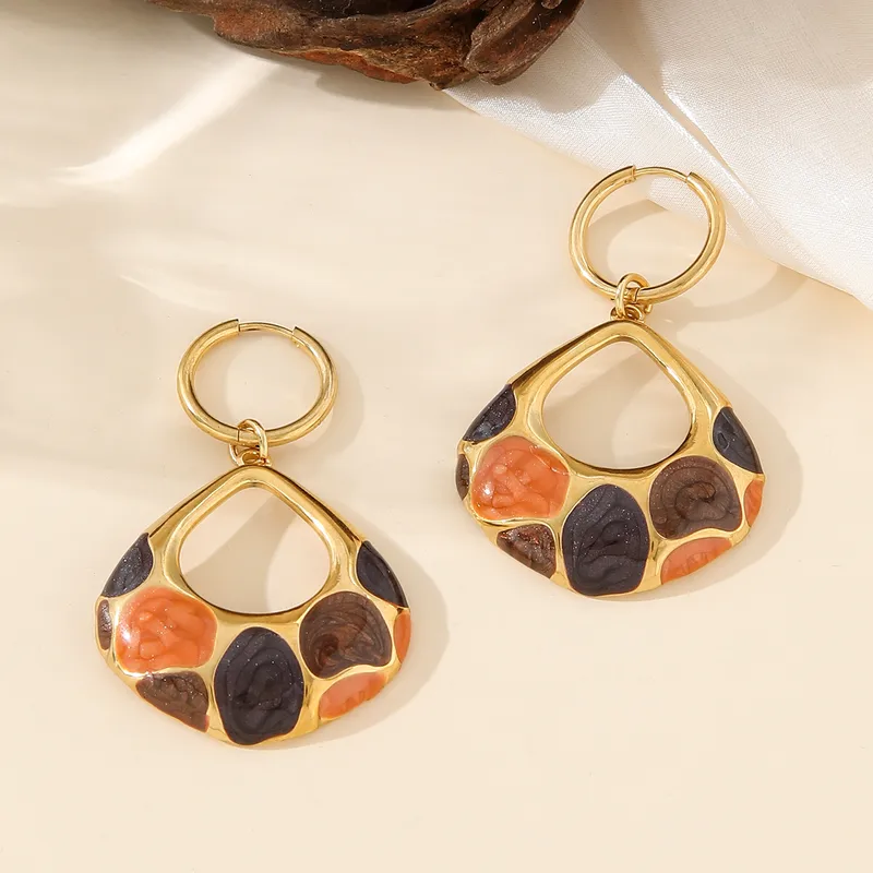 Boucles d'oreilles Ambre
