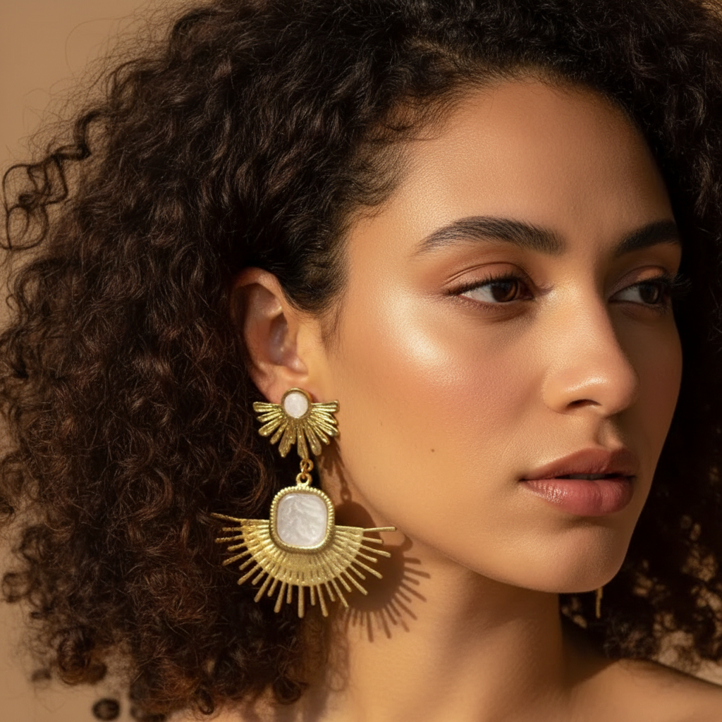 Boucles d'oreilles Nary