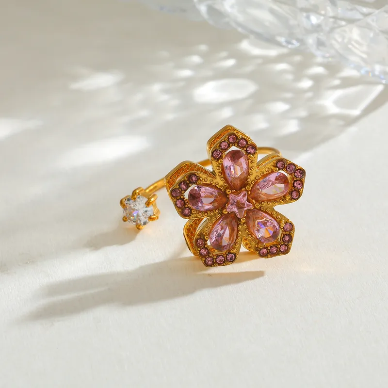 Bague Anti-stress Floral