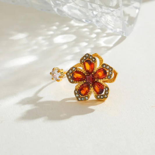 Bague Anti-stress Floral