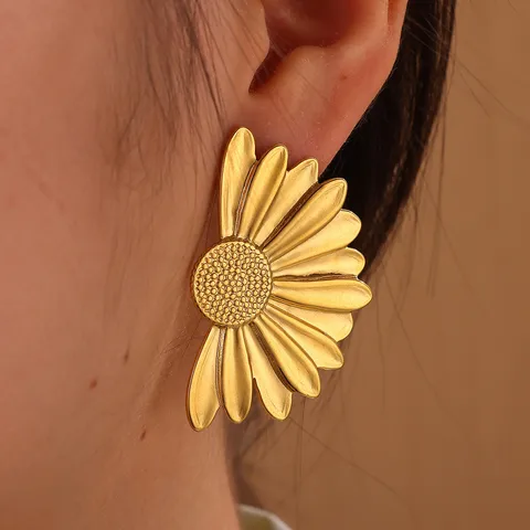Boucles d'oreilles Marguerite
