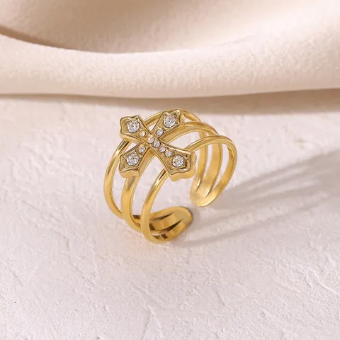 Bague croix