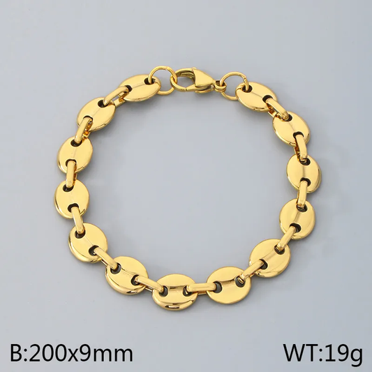 Bracelet grain café Homme