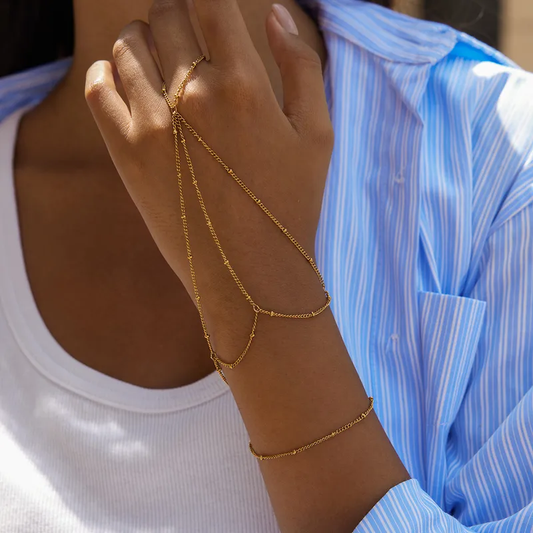 Bracelet chaîne de main
