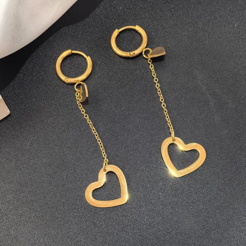 Boucles d'oreilles coeur