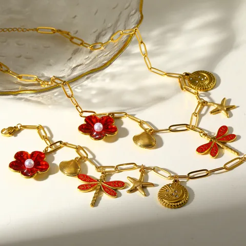 Parure Libel rouge