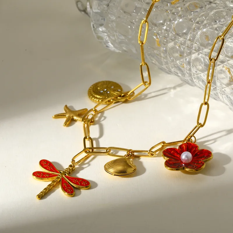 Parure Libel rouge