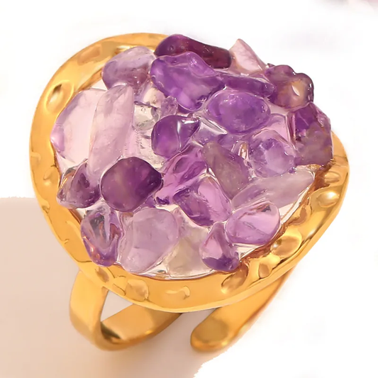 Bague pierre naturelle