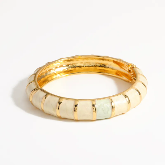 Jonc fantaisie  beige