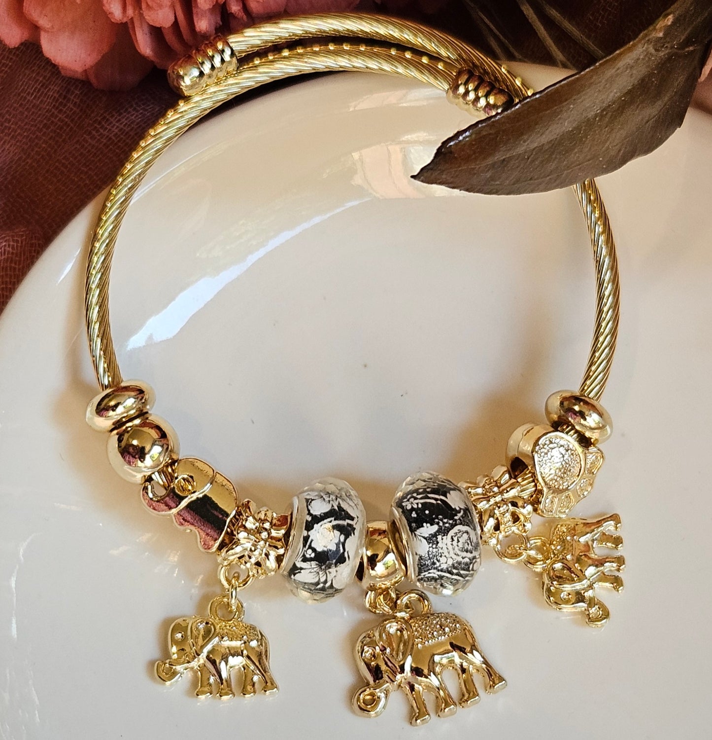Bracelet breloque Éléphant