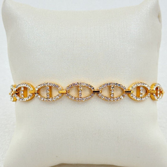 Bracelet maille marine