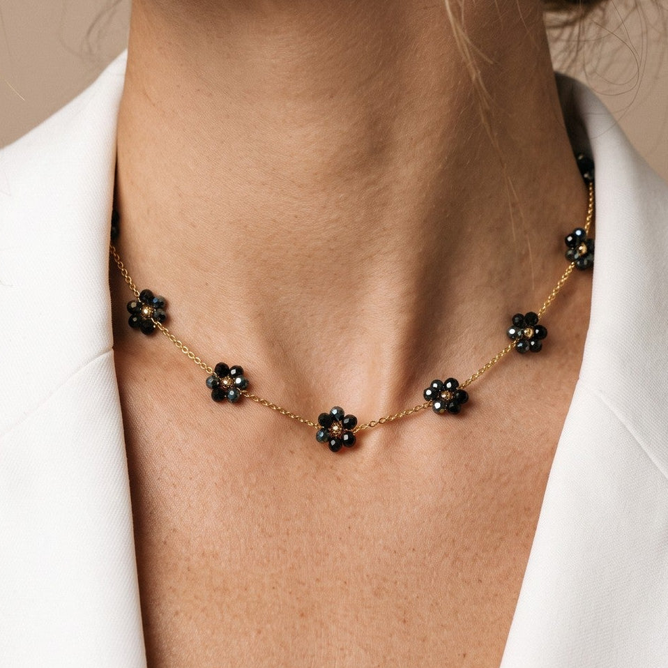 Collier marguerite 3 coloris