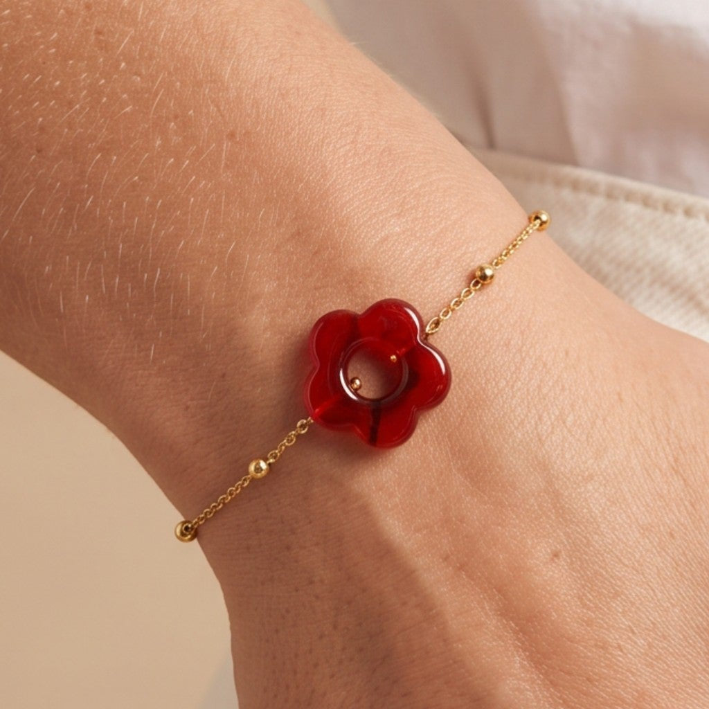 Bracelet et collier Rouga