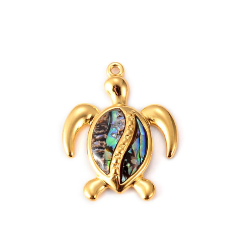 Charms tortue nacré