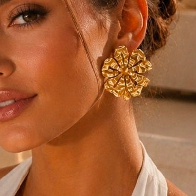 Boucles d'oreilles  Floriane