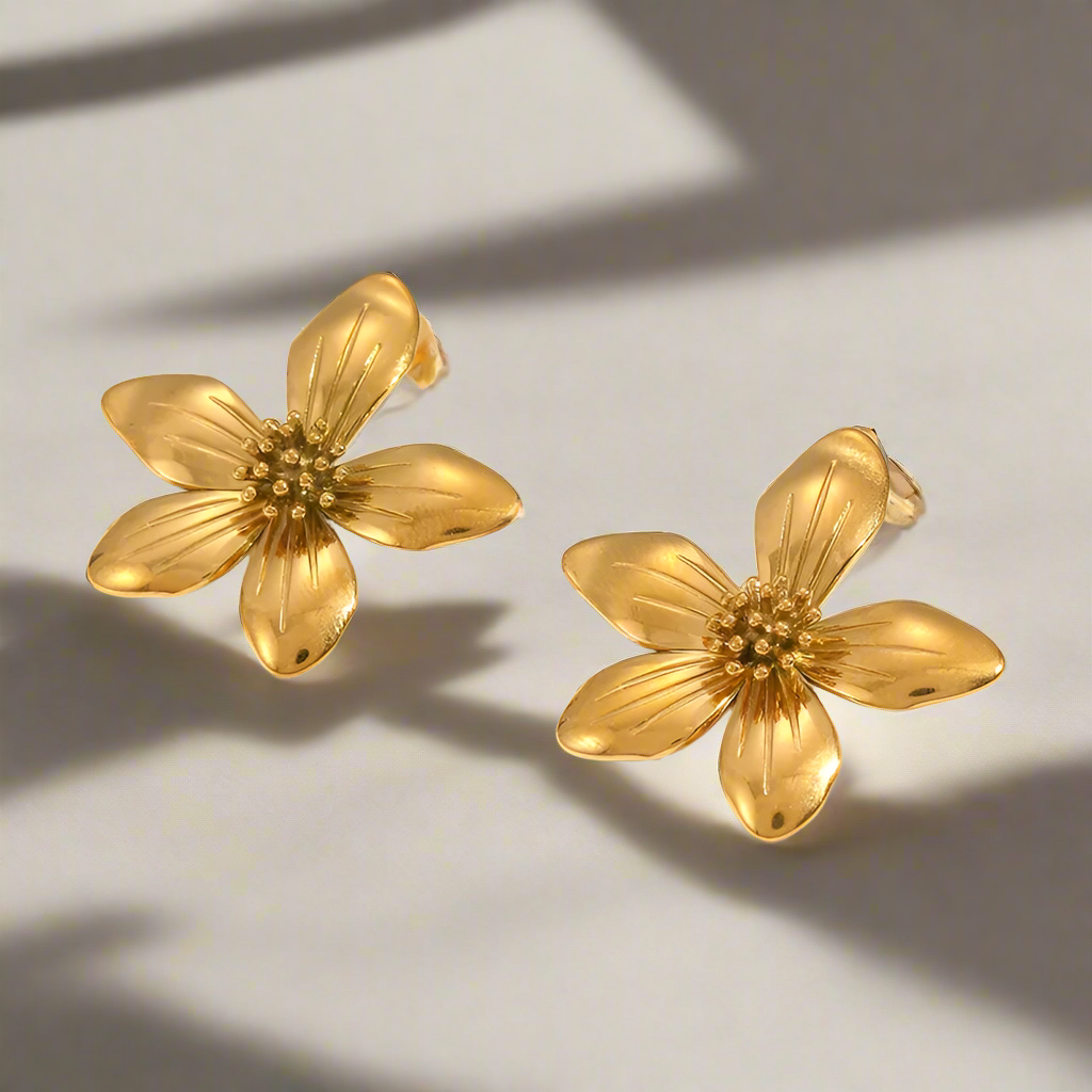 Boucles d'oreilles/Collier Camille