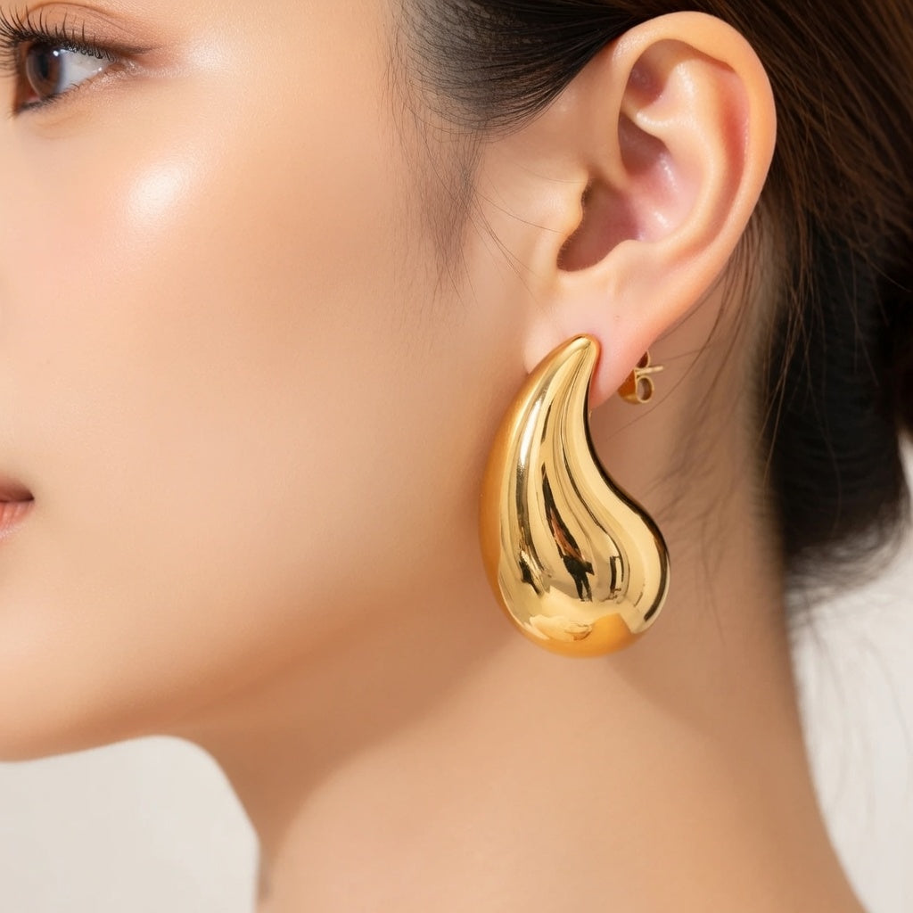 Boucles d'oreilles goutte